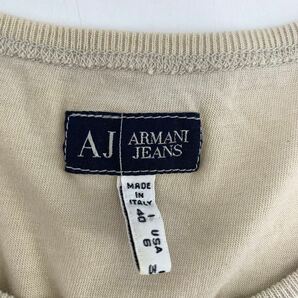 AJ ARMANI JEANS アルマーニジーンズ ベスト ロゴ イタリア製 40の画像4