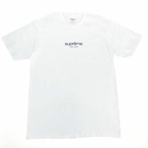 美品 Supreme シュプリーム Tシャツ ロゴ ホワイト メンズ