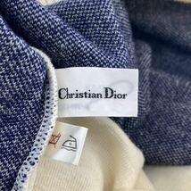 Christian Dior クリスチャンディオール ニット セーター 半袖 ロゴ レディース _画像4