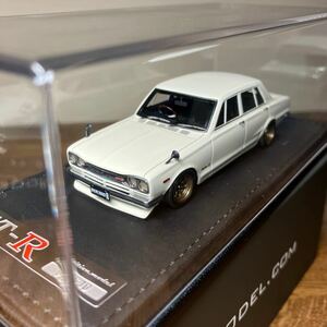 1/43 Nissan Skyline 2000 GT-R (PGC10) White 1970 (0077)