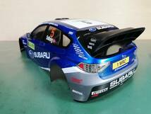 タミヤ 1/10 スバル インプレッサ WRC 2008 ボディのみ 未走行 電飾・LEDコントローラー付_画像8