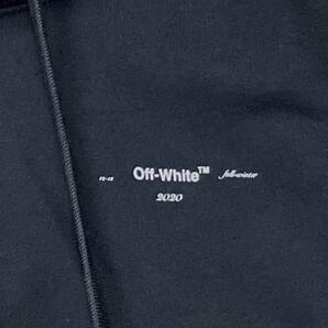 美品 off-white オフホワイト Diag Backbone Hofdie フーディ フーデット フード バックプリント オーバーサイズ 2019 完売 LLの画像7