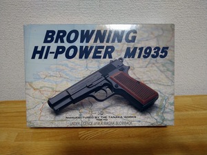 tanaka Works браунинг High Power BROWNING HI-POWER M1935 газ свободный затвор газовый пистолет 