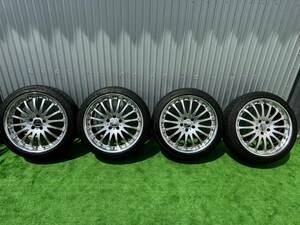 CARLSSON CR1/16RS 深リム レクサス 20インチ 275/35R20 245/40R20 20X9 1/2J+40 20X8 1/2J+35 2022年 5Ｈ PCD120 4本 セット...