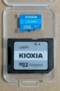 Kioxia マイクロSDカード 256GB 1枚