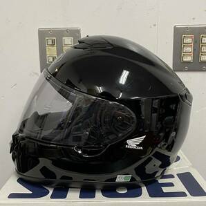 VV18 バイク用品 ショーエイ SHOEI フルフェイスヘルメット QUEST HRC Lサイズ 59cm FAR ヘルメットの画像6