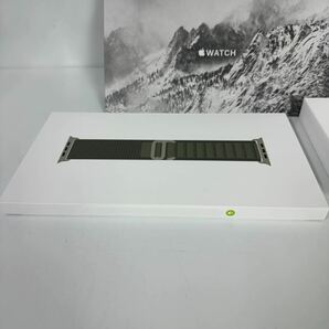 VV128 スマートウォッチ 未使用 アップルウォッチウルトラ 49mm グリーンアルパイン S Apple Watch Ultra Titanum MNHJ3J/A HARRRの画像5