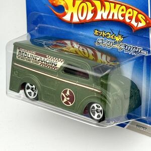 【HW】 デイリーデリバリー (マットグリーン) 2009 日本語ショートカード Dairy Delivery HotWheels ホットウィール