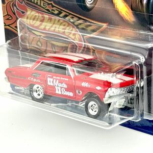 【HW】’63 シェビー ノヴァ AWB (青) 2018 CAR CULTURE DRAGSTRIP DEMONS Chevy Nova HotWheels ホットウィール