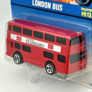 【HW】 ロンドンバス (赤) コーギーキャスト 1997 #613 London Bus Corgi Daimler Fleetline HotWheels ホットウィール ブルーカード 