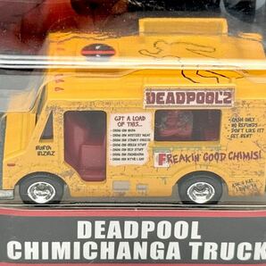 【HW】 デッドプール チミチャンガ トラック 2018 Replica Entertainment MARVEL Deadpool Chimichanga Truck HotWheels ホットウィールの画像3