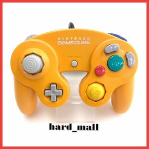 【後期型】美品 純正品 任天堂 ゲームキューブ コントローラー オレンジ色 DOL-003 Nintendo GameCube Official Controller Orange 正規品