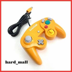 【美品】純正品 Nintendo GameCube Official Controller Orange DOL-003 ニンテンドー ゲームキューブ コントローラー GC オレンジ 動作品