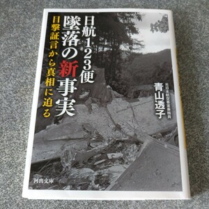 日航１２３便墜落の新事実　目撃証言から真相に迫る （河出文庫　あ３４－１） 青山透子／著