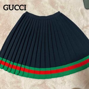 【美品】　GUCCI グッチ　スカート　サイズ8 子供服　130 入学式　正装