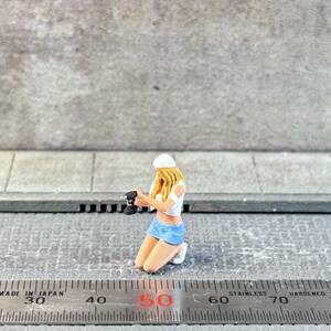 [ID-078]1/64 scale tool . used woman mechanism nik figure miniature geo llama minicar Tomica 