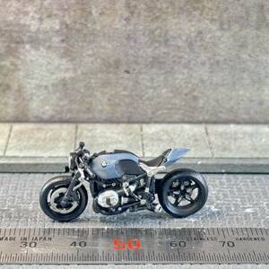 【ID-093】1/64 スケール BMW R nineT バイク フィギュア ミニチュア ジオラマ ミニカー トミカ