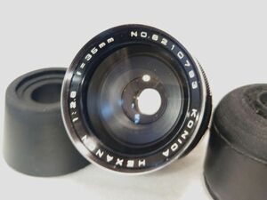 ★★希少！美品★★KONICA コニカ HEXANON 35mm F2.8★完動品★