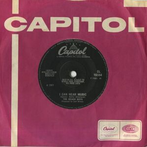 【ロック 7インチ】 THE BEACH BOYS - I CAN HEAR MUSIC / ALL I WANT TO DO / Capitol / CL 15584