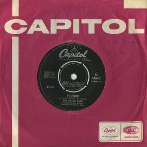 【ロック 7インチ】 THE BEACH BOYS - FRIENDS / LITTLE BIRD / Capital / CL 15545