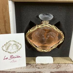 [4-278][ не . штекер ] Rene *lalik1999 год ограничение бутылка LE BAISER 100ml / LARIQUE LIMITED EDITIONS/ коллекция / crystal стекло / духи бутылка 