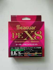 クレハ　シーガー　PEライン　0.8号　300m　SLJ　エギング　タイラバ　タチウオ