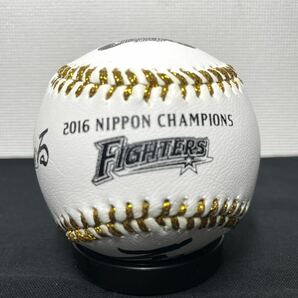 日本ハムファイターズ 大谷翔平 直筆サインボール 2016年日本一記念球の画像2