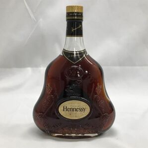 E001 未開栓 古酒 Henessy ヘネシー X.O コニャック COGNAC ブランデー 金キャップ グリーンボトル 700ｍl 40度 洋酒の画像1