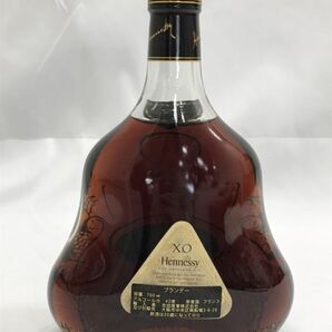 E001 未開栓 古酒 Henessy ヘネシー X.O コニャック COGNAC ブランデー 金キャップ グリーンボトル 700ｍl 40度 洋酒の画像3