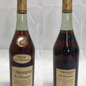 E009 未開栓 古酒 4本セット Henessy ヘネシー VSOP COGNAC コニャック ブランデー Fine Champane 洋酒 700ｍｌ 40度の画像5