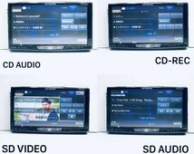 【保証付】 AVIC-ZH0007 最新地図2023年第 ＋オービス SD/SD VIDEO/USB付 フルセグ CD録音 DVD Bluetooth ハンズフリー 音声認識_画像8