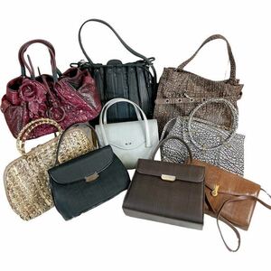 1 start *1 jpy start *9 point . summarize exotic leather bag python Anne te rope hose hair Shark s gold Lizard 