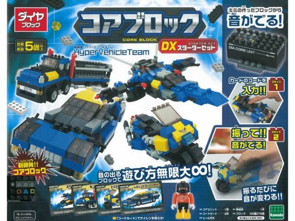 コアブロック ハイパービークルチーム コアユニット レゴ カワダ