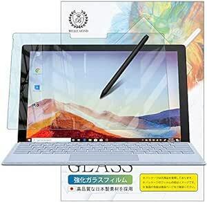 Surface Pro 7+ / Pro 7 / 6 / 5 / 4 ブルーライトカット ガラスフィルム 12.3インチ 対応 硬