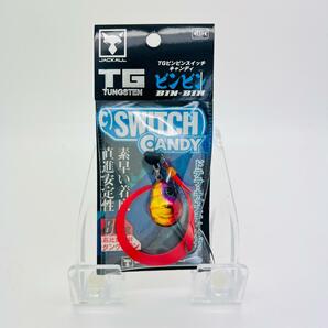 新品 JACKAL ジャッカル ビンビンスイッチ TG BINBIN SWITCH CANDY TGビンビンスイッチ キャンディ タングステン製 レッドゴールド 80g