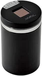セイワ(SEIWA) 車内用品 灰皿 ソーラー缶アッシュ4 ドリンクホルダー型 ブラック LED付き W63