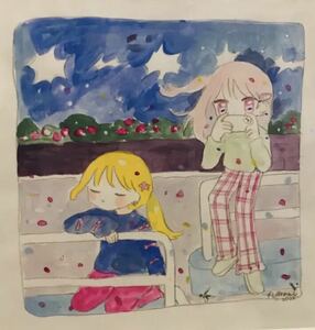 【完売作家】きゃらあい　原画　現代アート（検索　村上隆　KYNE ロッカクアヤコ　さめほし　友沢こたお)