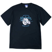 ミシュラン Tシャツ ライダー Michelin T-Shirt Riderミシュランマン ビブ ビバンダム バイク バイク柄 バイク乗り ロゴ Tシャツ 半袖 XL _画像1