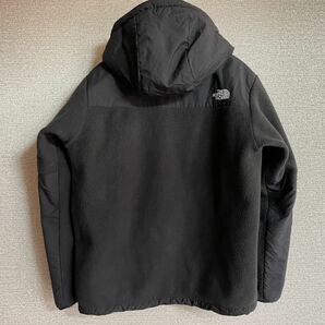 THE NORTH FACE Denali Hoodie ノースフェイス デナリ フーディ フリース ジャケット ブラック 黒 L NA71952 アウトドア 防寒 防風 軽量 の画像3