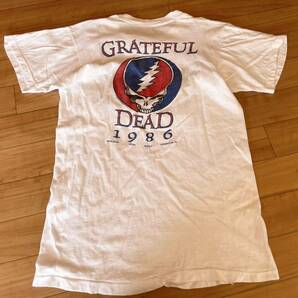 80s USA製 BOBDYLAN TOMPETTY Gratefuldead ビンテージ Tシャツ バンドt ロックt グレイトフルデッド ボブディラン トムペティ 1986 ツアーの画像2