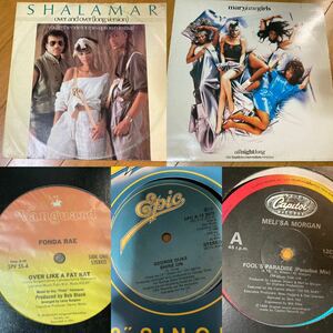 格安 80's dance classic オリジナル盤5枚セットGEORGE DUKE / SHALAMAR / MARY JANE GIRLS / FONDA RAE / MELI'SA MORGAN