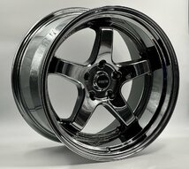 CLEAVE RACING FL53 18x10.5J +15 5H-114.3 SMC 4本セット 新色_画像2