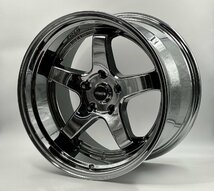 CLEAVE RACING FL53 18x10.5J +15 5H-114.3 SMC 4本セット 新色_画像1