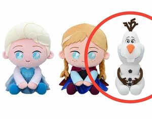 ディズニー　アナと雪の女王　うるりぃみぃ　ぬいぐるみ　オラフ　新品　未使用