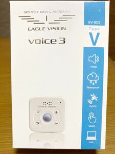 【送料無料・新品】イーグルビジョンvoice3 朝日ゴルフ　EAGLE VISION EV-803 TypeV 