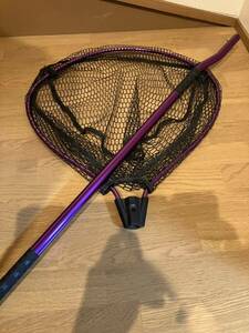 ti sprouts DAYSPROUT DS Raver coating net long purple used Rodeo craft landing net 