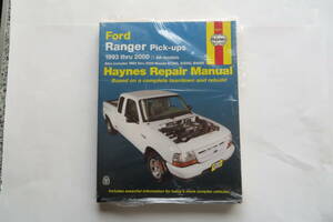 2245 Ford Ranger Pick-ups1993～2000 Haynes Repair Manual/洋書 リペアマニュアル フォード・レンジャー　シュリンク破れ有