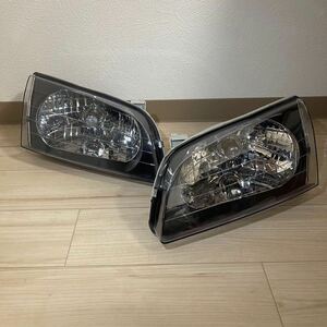 スターレット STARLET EP91 Glanza V 新品 ヘッドライト toyota trd glanzav 左右 未使用 jdm ep92 91スターレット グランツァ 純正 oem