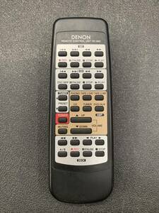 DENON Denon original remote control RC-843 infra-red rays verification 