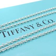 【送料無料】 美品 Tiffany&Co. ティファニー ロング シルバー ネックレス チェーン 70cm SV925 メンズ レディース MA2_画像2